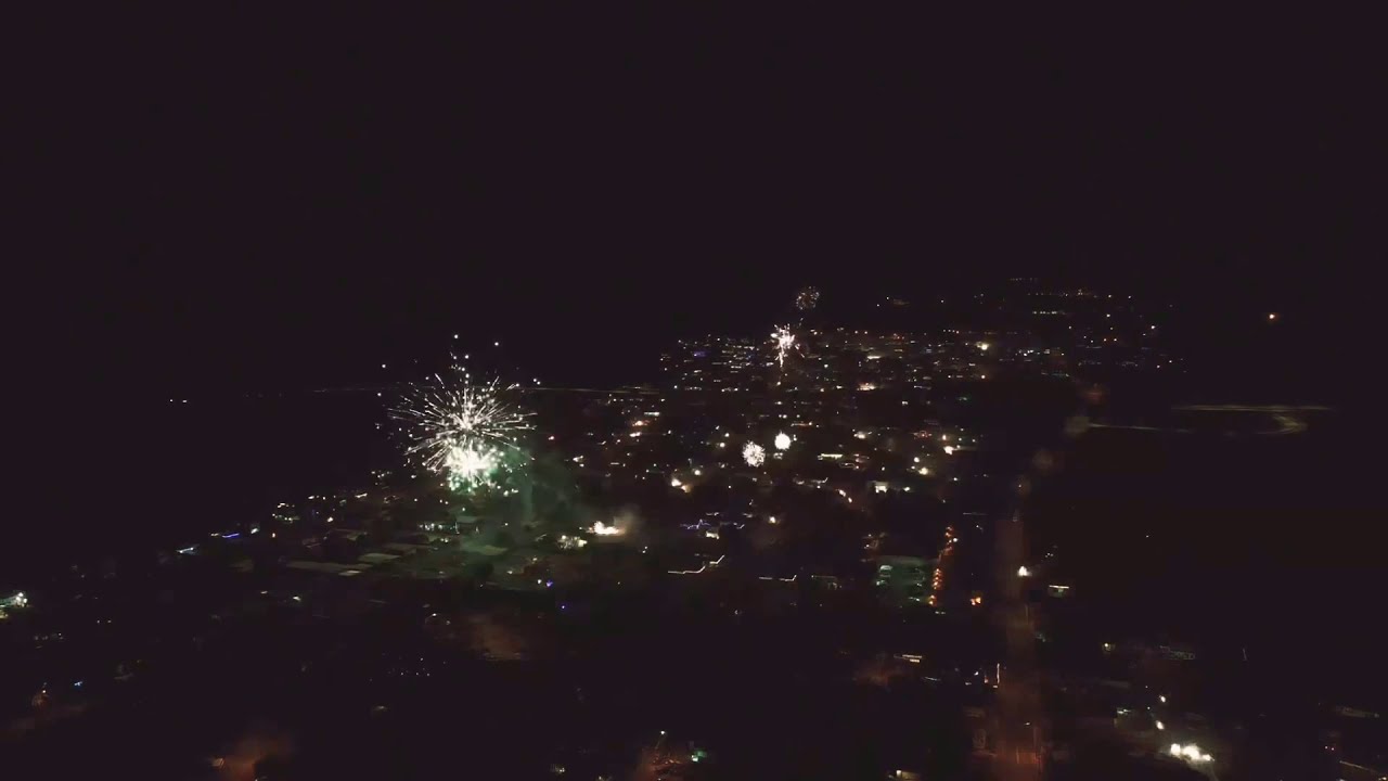 Lahaina Maui New Year's Eve Fireworks YouTube