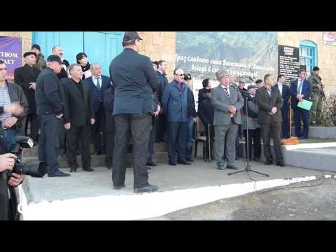 Речь Муртазалиева Мурсаали с. Ругуджа Гунибского района РД