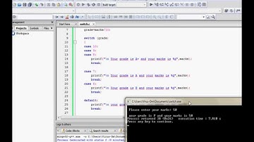 Switch in C program. Bangla video tutorial