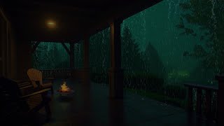 Mountain Thunderstorm and Rain Sounds for Deep Sleep and Inner Calm