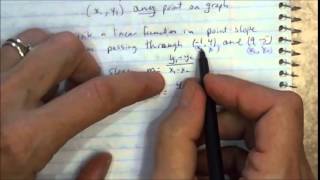 PreCalc H Ch 1 1 Linear and Constant Functions