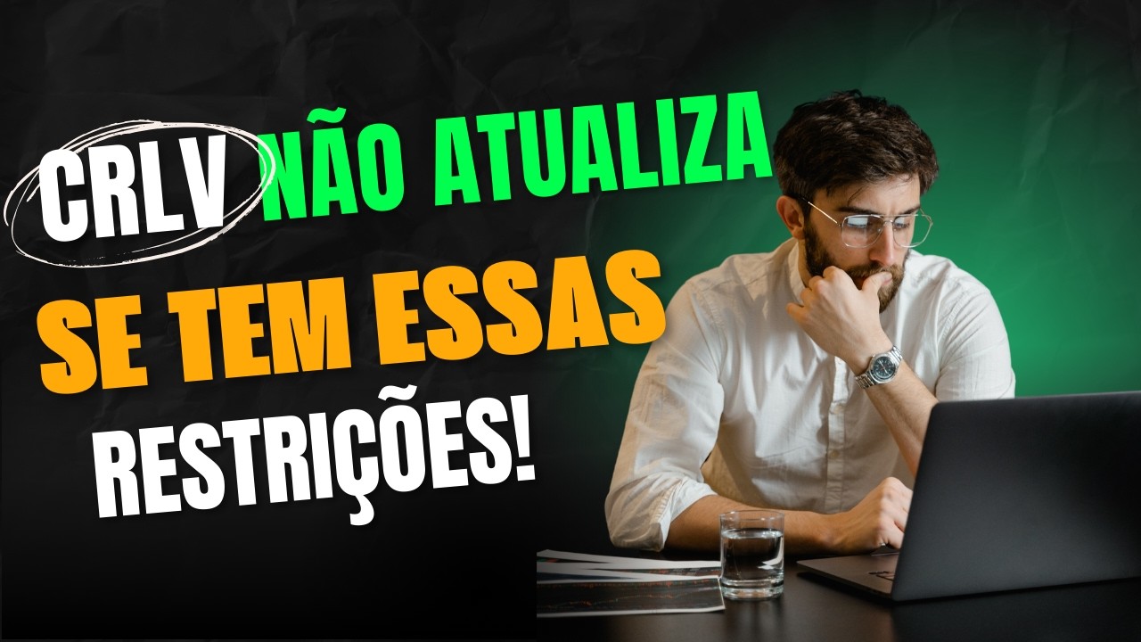 CRLV NÃO LIBERADO para emissão porque não consigo imprimir LICENCIAMENTO Digital