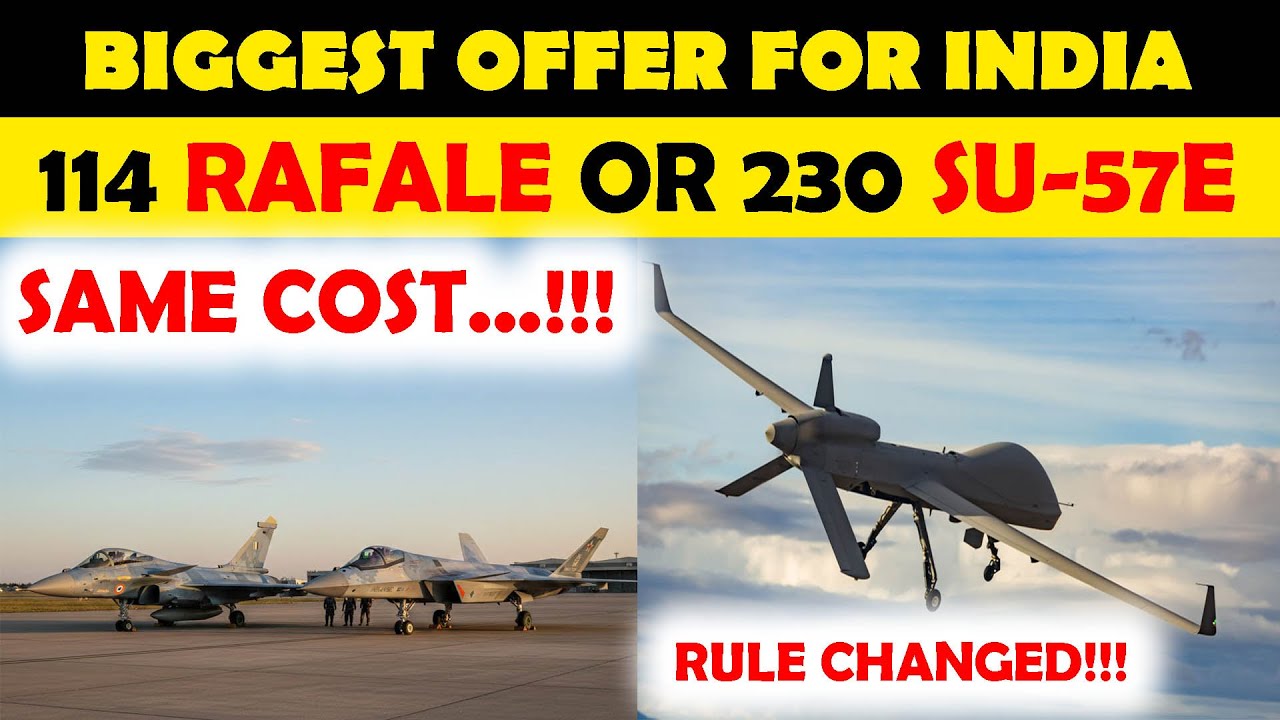 Su-57 vs Rafale Par Asli Sawal!,Sabse Khatarnak Drone Missile?,Super Swarm Ne Hungama Kar Diya!
