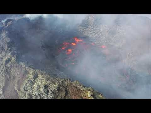 September 15, 2021 at the Iceland volcano