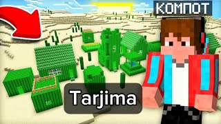 Minecraftda bu kimsasiz kaktus qishlog'ida kim yashaydi||Vse_Okk tarjima