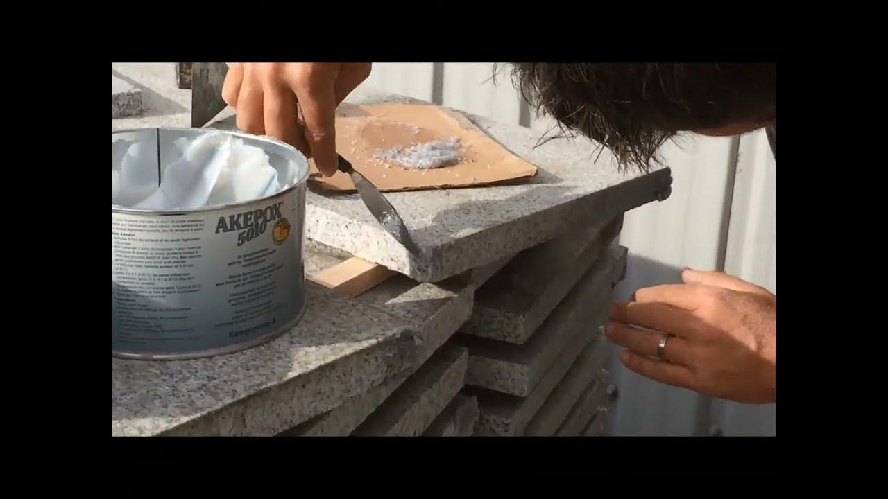 Comment réparer du granit ? YouTube
