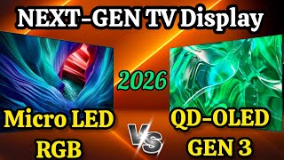 The Display Revolution Has Begun | Micro‑RGB VS QD‑OLED Gen 3
