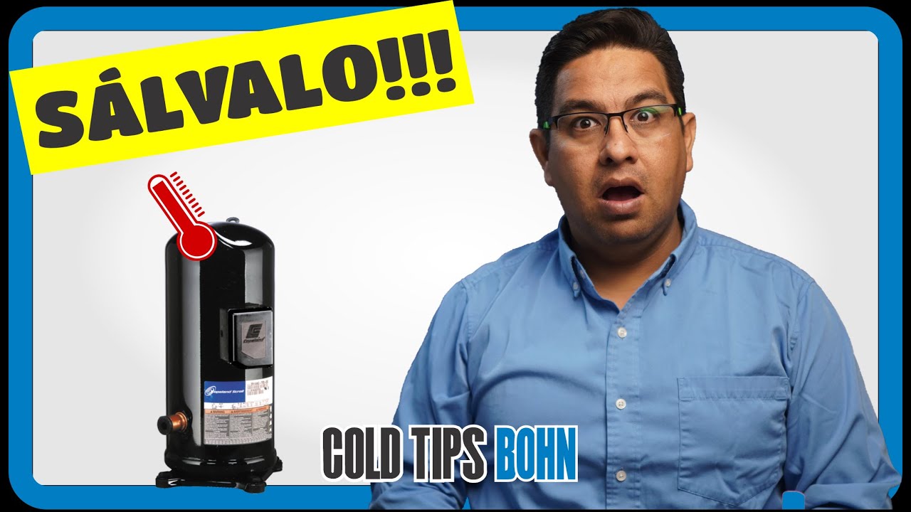 🔥 COMPRESOR EN LLAMAS 🔥Temperatura de descarga de compresores | MOISÉS THAMER