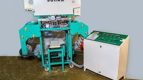 Incense (Florabatti) Counting & Sequential Packing Machine