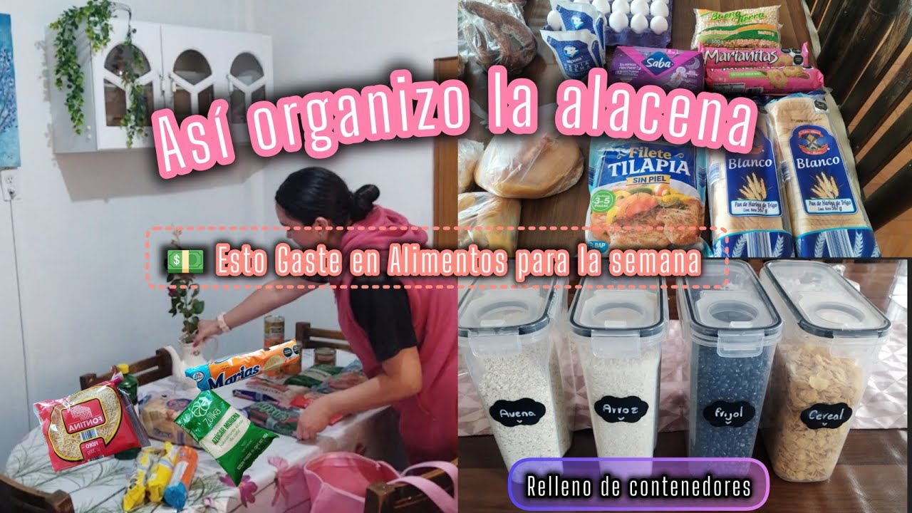 💵Compra de alimentos   con $700. 