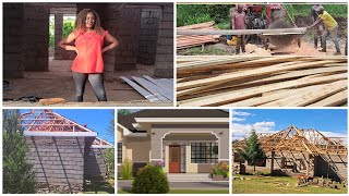 BUILDING A MULTI MILLION HOUSE IN KENYA|ROOFING COSTS|BUILDING COSTS| COUNTRYSIDE LIVING|PRODUCTIVE