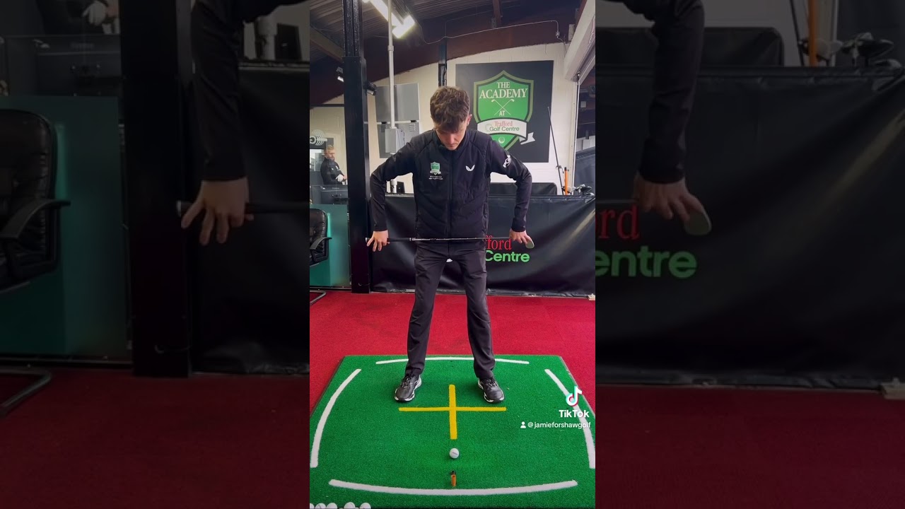 SIMPLE GOLF POSTURE CHECK DRILL