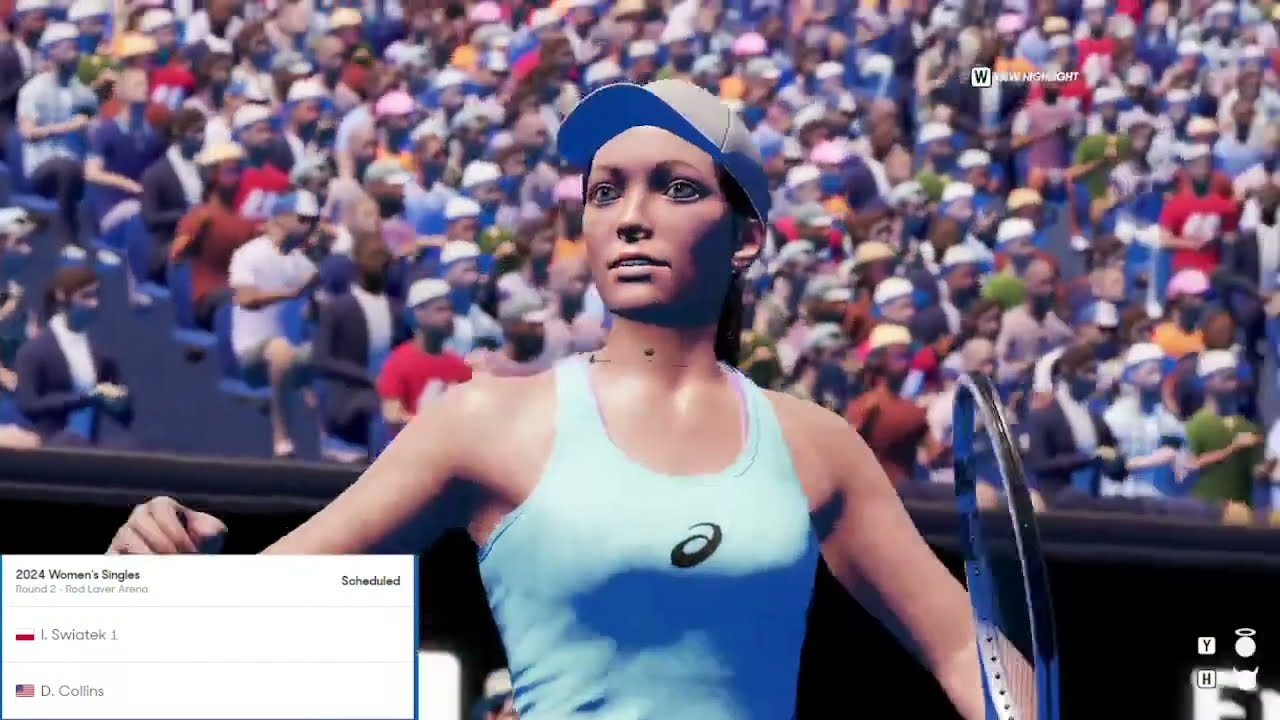 SWIATEK VS COLLINS LIVE STREAM • Australian Open 2024 • LIVE Tennis
