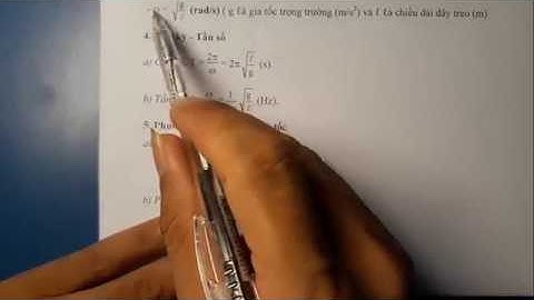 Dao động cơ || Chuyên đề con lắc đơn