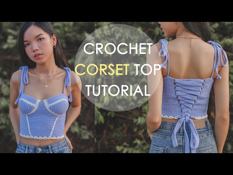 Video: How To Crochet A Bodice