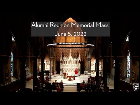 Alumni Reunion Memorial Mass 2022
