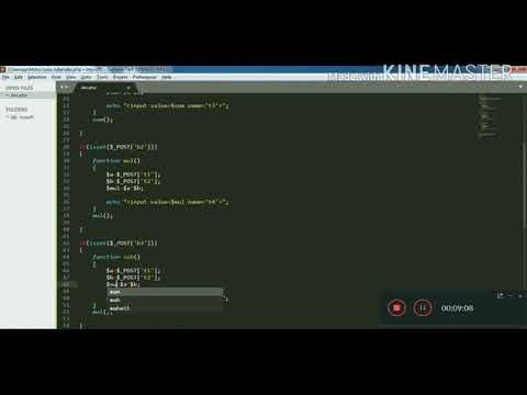 add,divied,multiply and subtraction caculated in with php