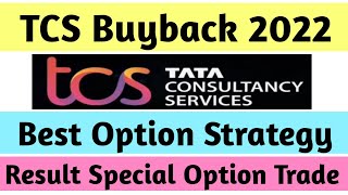 Tcs Buyback 2022  Special Option Strategy