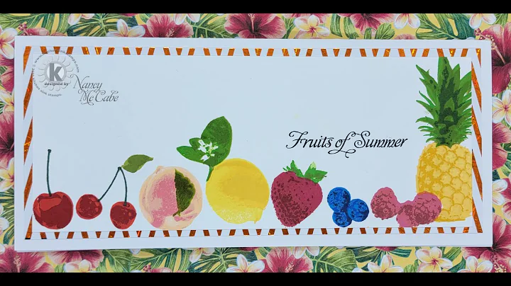 Summer Fruits by Kitchen Sink Stamps