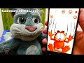 Talking Garfield MEETS Talking Tom Plush