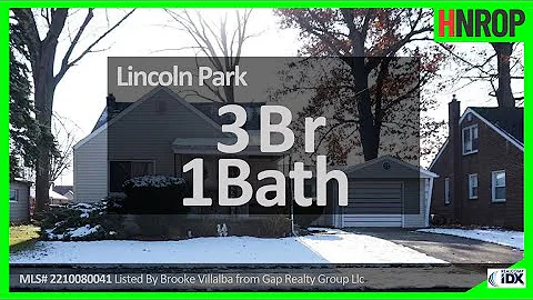 #HNROP Lincoln Park Home For Sale | 829 Highland A...