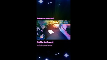 The Hidden Truth What`s on your persons mind? ✨ #shorts #shortsvideo #hiddentruth  #oracle