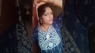 curling hair tips in Kavitha style. tamil music .