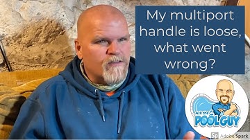 My multiport handle is loose what went wrong?