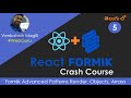React Formik Crash Course Render Props, Objects, Arrays in Telugu #VenkateshMogili #WebGuru