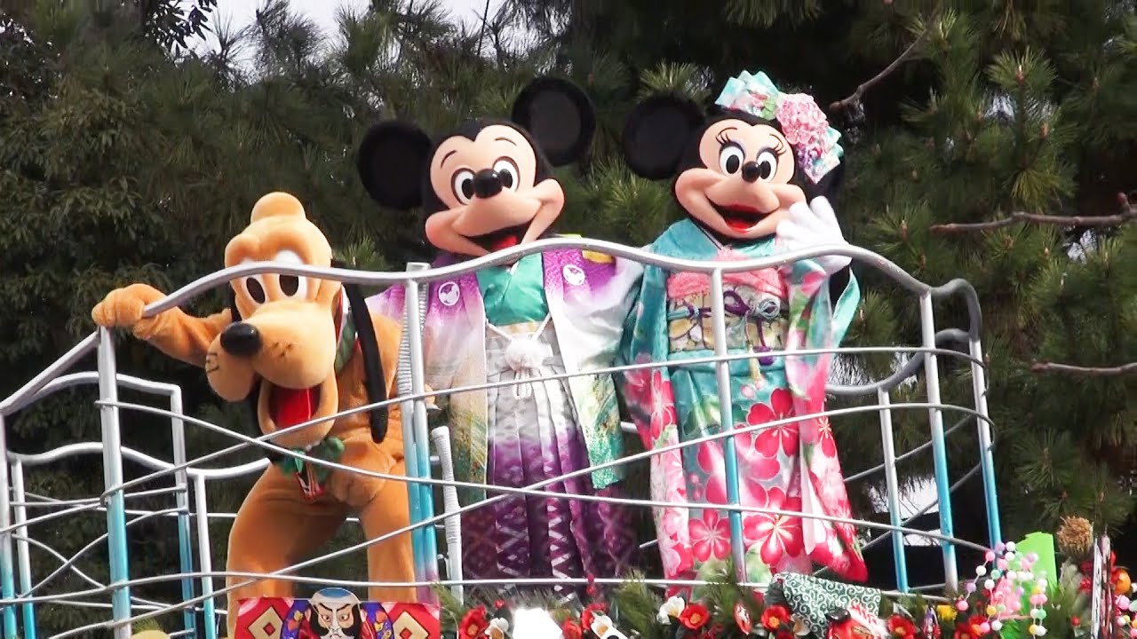 Tdl ディズニー ニューイヤーズ グリーティング2015 お正月のご挨拶