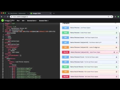   Learn How To Generate API Doc Swagger For Your Backendless Database