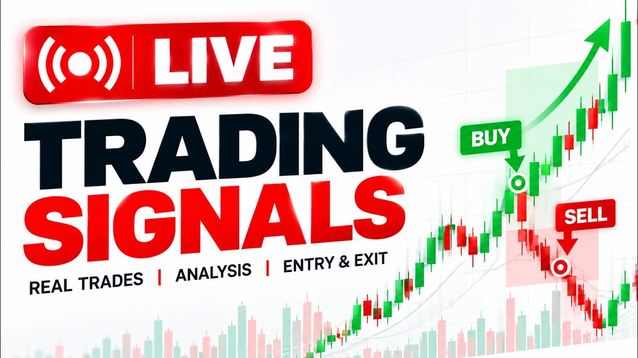 🔴 LIVE XAUUSD GOLD TRADING SIGNALS | Gold Analysis Today | SWING TRADER ...