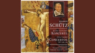 Kleine geistliche Concerte, Part I, Op. 8, SWV 282-305: Siehe, mein Fursprecher ist im Himmel,...