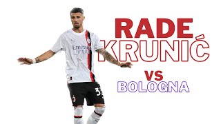 Rade Krunić vs Bologna 2023 - PRESENCE