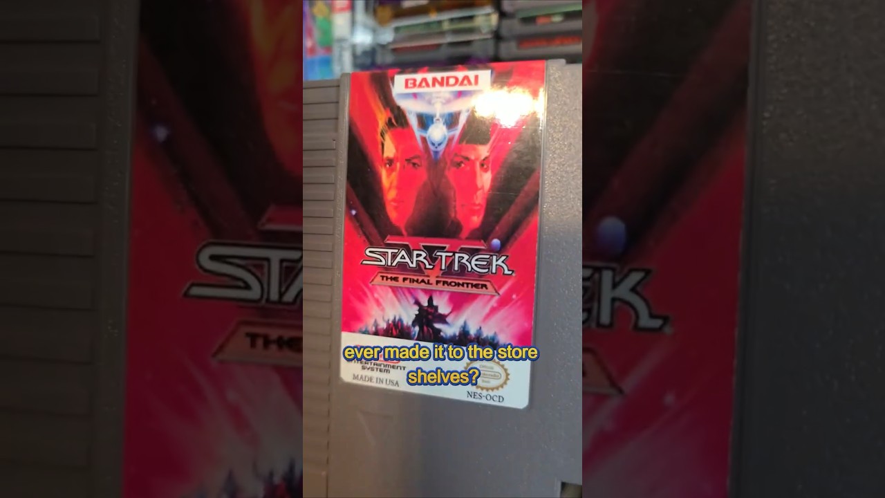 Star Trek V NES – Did You Know This Existed?