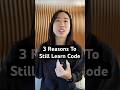 3 Reasons To Still Learn Code #ai #vibecode #softwareengineer #tech #learning #code #basics