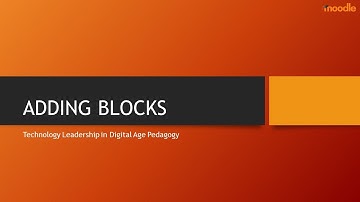 BLOCKS IN MOODLE - Quick Mail Block