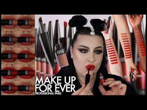 Videó: Make Up For Ever Rouge előadó természetes N35 ajakrúzs felülvizsgálata