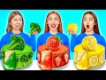 Food of The Same Colors Challenge | Epic Food Battle by Mega DO Challenge