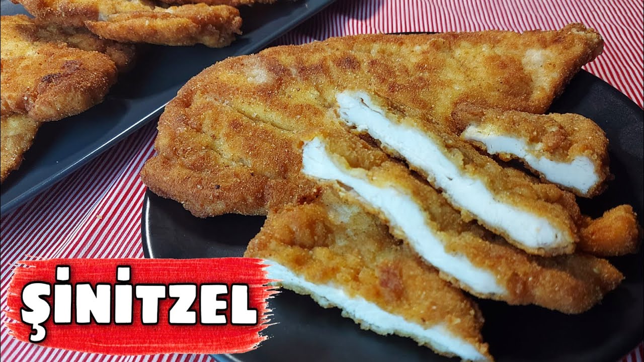 tavuk sinitzel nasil yapilir ev yapimi tarifi how to make chicken schnitzel mutfak isleri muduru youtube