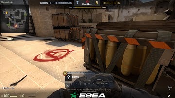 CS:GO - Dont get ninja defused... 1v3 ninja defuse... May 18 2017 r17 esea match 10127019