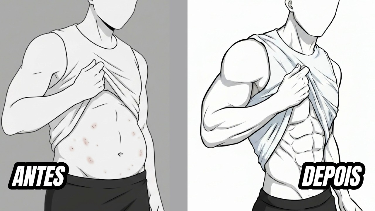 A Melhor Estratégia Para Perder Gordura Abdominal (Plano Completo e Atualizado)