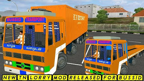 NEW TN LORRY MOD RELEASED FOR BUSSID