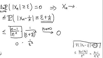 Convergence in Probability and in the Mean Part 1