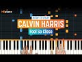 How to Play "Feel So Close" by Calvin Harris | HDpiano (Part 1) Piano Tutorial