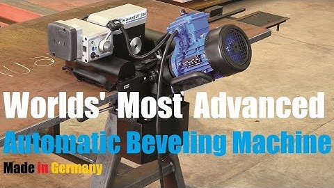 Automatic Plate Beveling Machine I Automatic Beveling Machine I USER MANUAL VIDEO