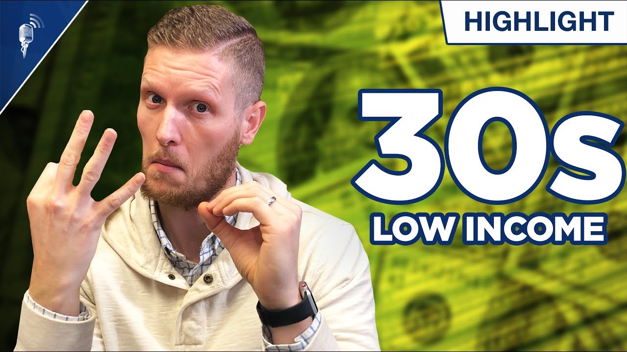 How To Build Wealth With a Low Paying Job In Your 30s!