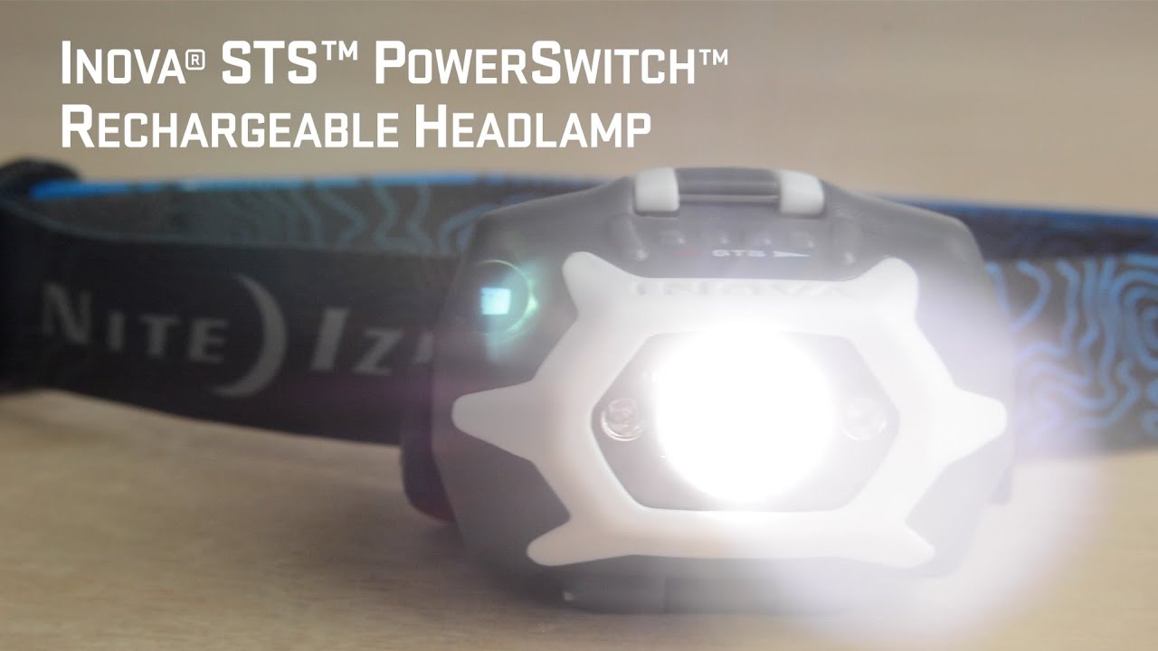INOVA PowerSwitch STS Headlamp (Short Video)