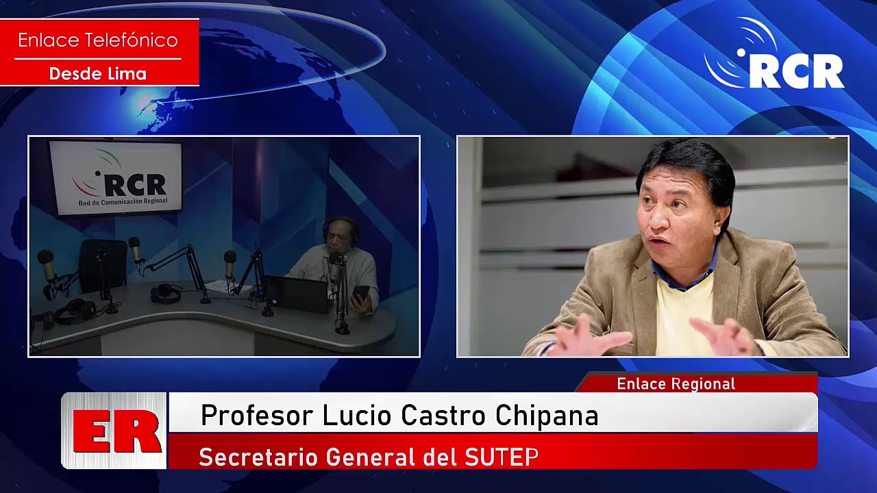 ENTREVISTA A LUCIO CASTRO, SECRETARIO GENERAL SUTEP