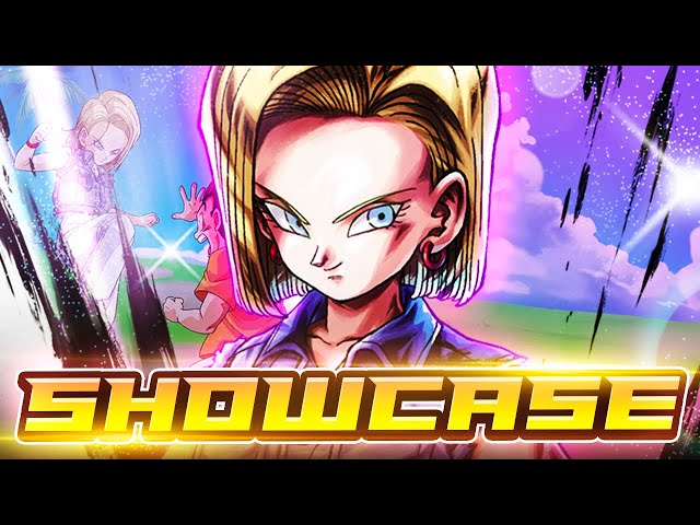 14* F2P ANDROID 18 GIVES 80% DAMAGE INFLICTED FOR MBS ALLIES! WOAH! | Dragon Ball Legends class=